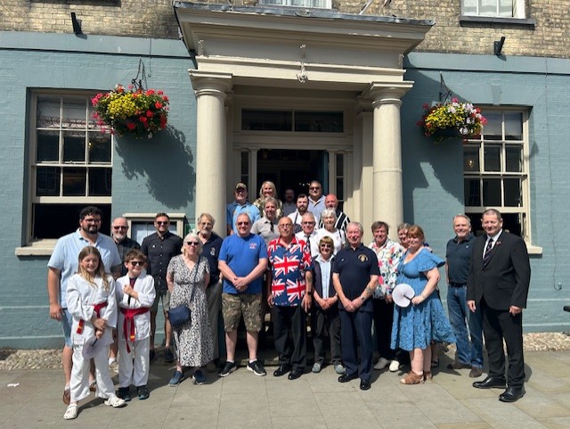The Bell Hotel proudly hosts first Saxmundham Veterans Breakfast Club